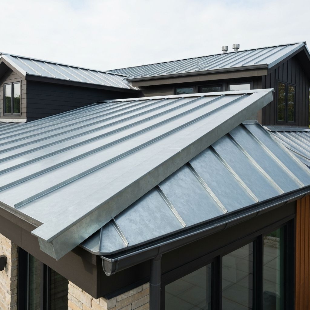 Toiture zinc